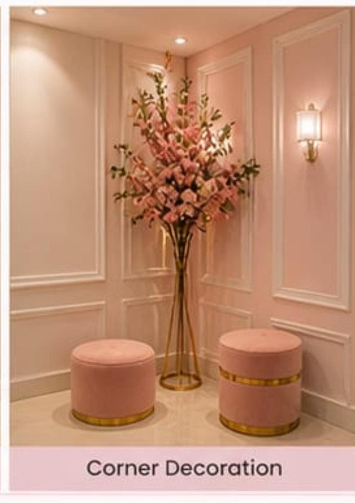 Floral corner styling